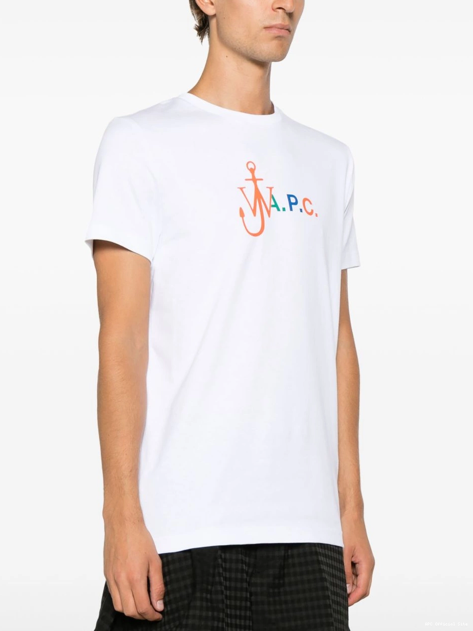 Cheap JW T-shirt Women logo-print Anderson x A.P.C. 0427